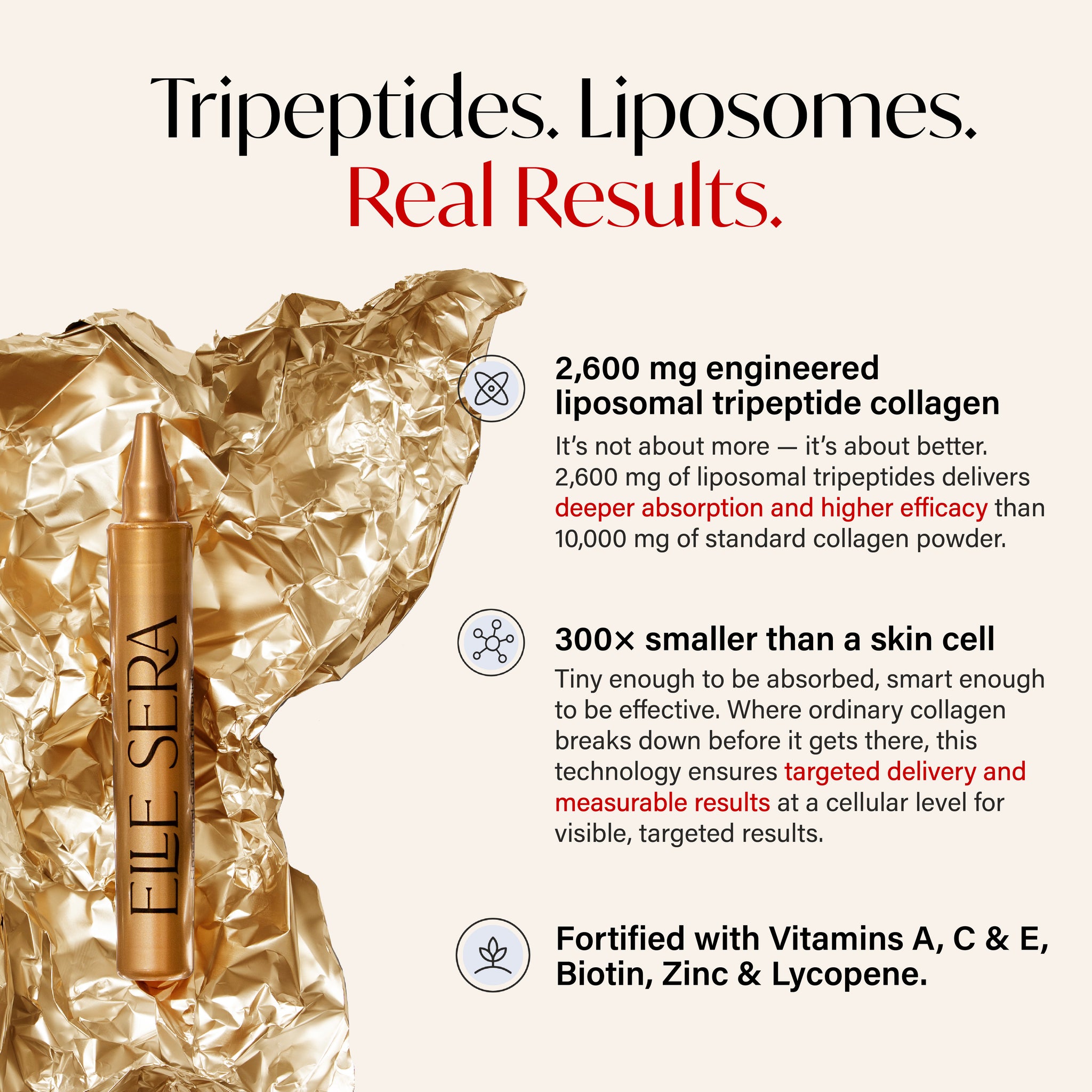 Liposomal Tripeptide Collagen